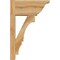 Ekena Millwork Balboa Traditional Rough Sawn Outlooker, Western Red Cedar, 8"W x 16"D x 24"H OUT08X16X24BOA01RWR - alternate 3
